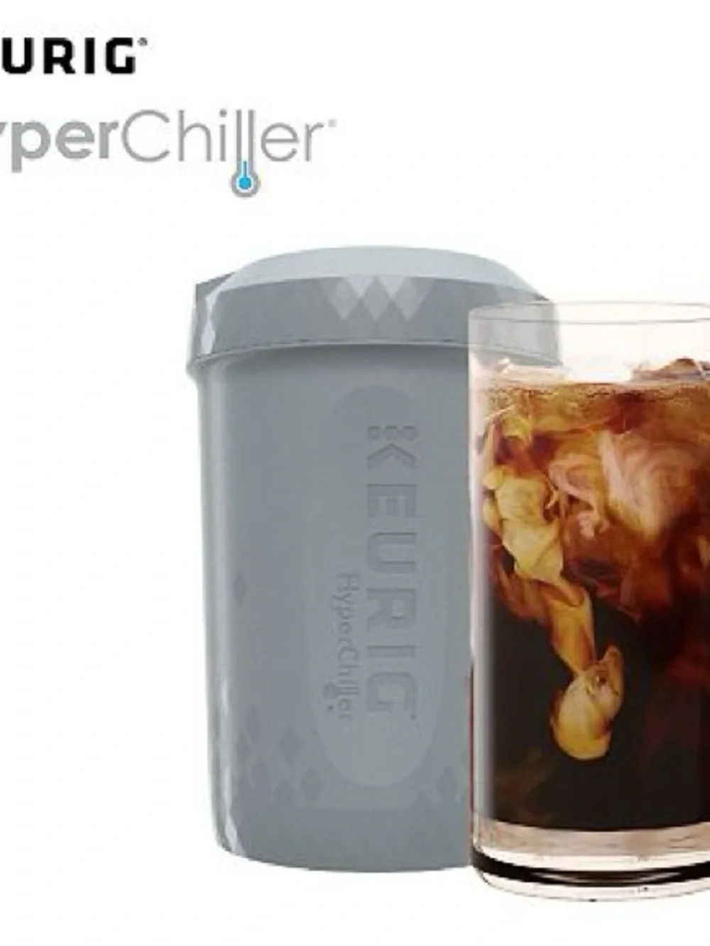 NEW Keurig HyperChiller Rapid Coffee Chiller - Light Gray
